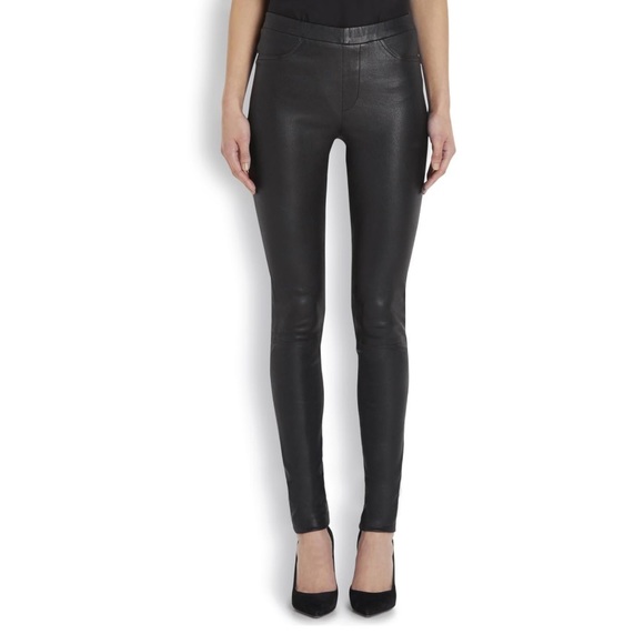 zadig & voltaire leather pants